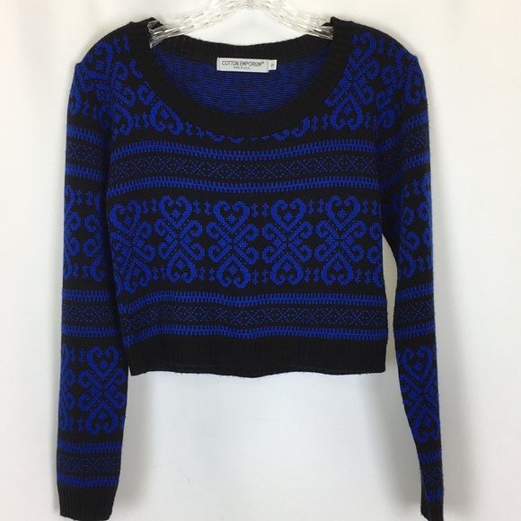 crop top sweater - Picture 1 of 4